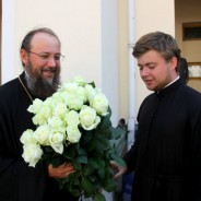 Митрополит Бориспільський і Броварський Антоній освятив хрест для храму, що будується в місті Вишневому