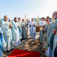 Митрополит Бориспільський і Броварський Антоній звершив богослужіння під відкритим небом на території молодіжного табору 