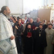 На свято Різдва Пресвятої Богородиці митрополит Антоній співслужив Предстоятелю Української Православної Церкви