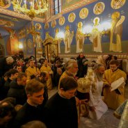 Освячення оновленого храму Київських духовних шкіл