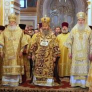 Митрополит Антоній співслужив Предстоятелю Української Православної Церкви у день його 25-річчя архієрейської хіротонії