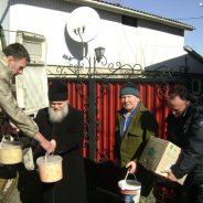 КНЯЖИЧІ. Спасо-Преображенський монастир передав українським воїнам більше півтонни продуктів