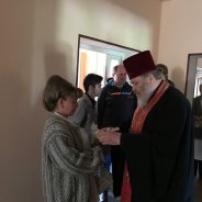 На Світлій Седмиці благочинний  і парафіяни Першого Вишгородського благочиння відвідали районний будинок-інтернат для престарілих