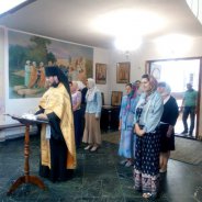 БЕРЕЗАНЬ. Звершено подячний молебень в кінці третього навчального року на катехізаторських курсах
