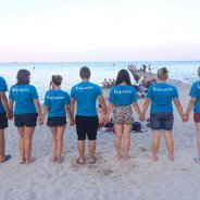 Сімейний і молодіжний відділи організували молодіжний кемпінг на березі моря