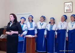 ЗАЗИМ'Є. У селі з духовним концертом виступив вокальний колектив “Соборний благовіст”