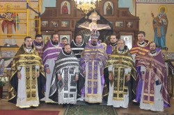 ОСЕЩИНА. Відбулася соборна Літургія духовенства 2-го Вишгородського благочиння