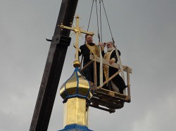 БАРИШІВКА. У селі Бакумівка завершується будівництво православного храму (+відео)