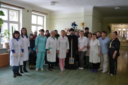 Колядники відвідали Баришівську районну лікарню та поліклініку