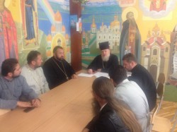 ВИШГОРОД. Відбулося зібрання духовенства Першого Вишгородського церковного округу