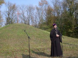 Священик м. Березані взяв участь у відзначенні 170-ї річниці написання відомої поезії Тараса Шевченка «Розрита могила»