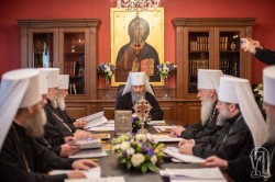 Відбулося перше у 2019 році засідання Священного Синоду Української Православної Церкви