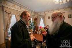 Митрополит Антоній зустрівся з ректором Чиказького духовного училища архієпископом Чиказьким і Середньо-Американським Петром