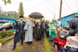 На свято Покрову Богородиці митрополит Бориспільський і Броварський Антоній співслужив Предстоятелю УПЦ у Конотопі