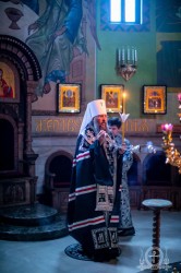Митрополит Бориспільський і Броварський Антоній звершив Пасію у Свято-Покровському соборі Борисполя