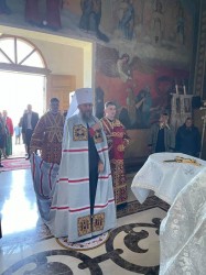 Митрополит Бориспільський і Броварський Антоній звершив Божественну літургію в Чумалівському монастирі