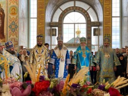 Митрополит Антоній очолив урочистості з нагоди 55-річчя митрополита Мукачівського і Ужгородського Феодора