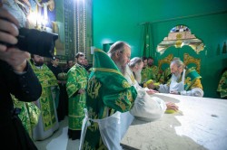  Митрополит Бориспільський і Броварський Антоній співслужив Предстоятелю УПЦ під час освячення храму в Києво-Печерській Лаврі
