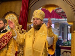 Єпископ Преяслав-Хмельницький Діонісій очолив святкування престольного свята в храмі апостола Іоанна Богослова м. Бровари
