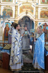 БЕРЕЗАНЬ. Єпископ Переяслав-Хмельницький Діонісій очолив святкування на честь Святогірської ікони Божої Матері
