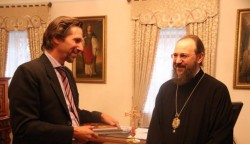 Митрополит Бориспільський і Броварський Антоній зустрівся з регіональним директором з питань Євразії Центру гуманітарного діалогу