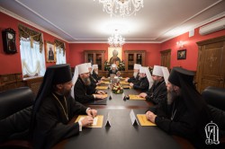 Митрополит Бориспільський і Броварський Антоній взяв участь у засіданні Священного Синоду