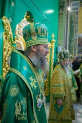  Митрополит Бориспільський і Броварський Антоній співслужив Предстоятелю УПЦ під час освячення храму в Києво-Печерській Лаврі