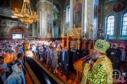 Митрополит Бориспільський і Броварський Антоній очолив Божественну літургію в Городницькому Свято-Георгіївському чоловічому монастирі