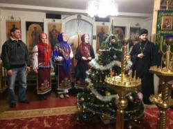 Парафії Бориспільської єпархії святкують Різдво Христове (+відео)