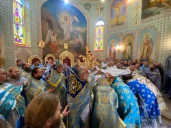 Митрополит Антоній очолив урочистості з нагоди 55-річчя митрополита Мукачівського і Ужгородського Феодора