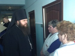 Єпископ Згурівський Амвросій у супроводі духовенства відвідав будинок інвалідів та одиноких громадян в селі Ревне