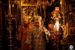 Митрополит Бориспільський і Броварський Антоній супроводжував Предстоятеля УПЦ на Афоні