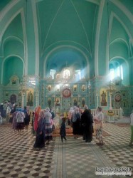 Духовенство та віруючі Березанського благочиння вклонилися святиням Полтавщини, Слобожанщини та Святогірської Лаври