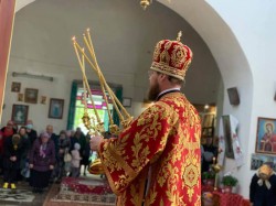 Єпископ Переяслав-Хмельницький Діонісій очолив святкування престольного свята в Борисо-Глібському храмі м. Переяслава