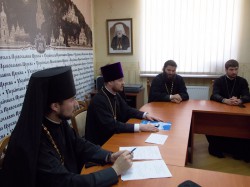 Під головуванням секретаря єпархії відбулося зібрання духовенства Березанського благочиння