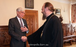 Митрополит Антоній зустрівся з Послом Німеччини Крістофом Вайлем