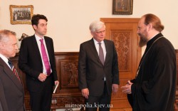 Митрополит Антоній зустрівся з Послом Німеччини Крістофом Вайлем