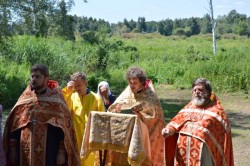 ЯГОТИН. Освячення води на джерелі святої Параскеви