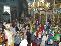 Свято Різдва Христового в парафіях єпархії (оновлено)