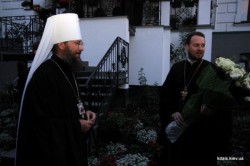 Духовенство Бориспільської єпархії привітало правлячого архієрея, митрополита Антонія, з днем тезоіменитства
