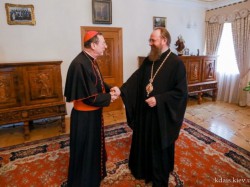 Митрополит Бориспільський і Броварський Антоній зустрівся з Апостольським Нунцієм в Україні
