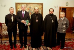 Відбулася зустріч митрополита Антонія з ректором Мішкольського університету (Угорщина)