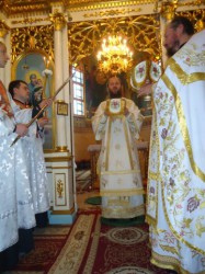 На свято Обрізання Господа нашого Іісуса Христа керуючий Бориспільською єпархією звершив богослужіння в селі Чумалеві на Закарпатті