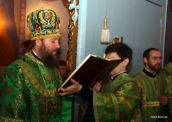 В день Собору преподобних Печерських керуючий Бориспільською єпархією звершив Божественну літургію