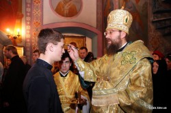 Керуючий Бориспільською єпархією звершив освячення антимінсів для парафій єпархії