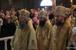 У Неділю 25-ту після П'ятидесятниці митрополит Антоній співслужив Предстоятелю Української Православної Церкви