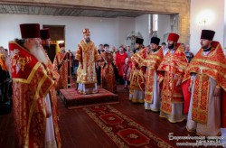 Ряд кліриків Бориспільської єпархії удостоєні богослужбових нагород